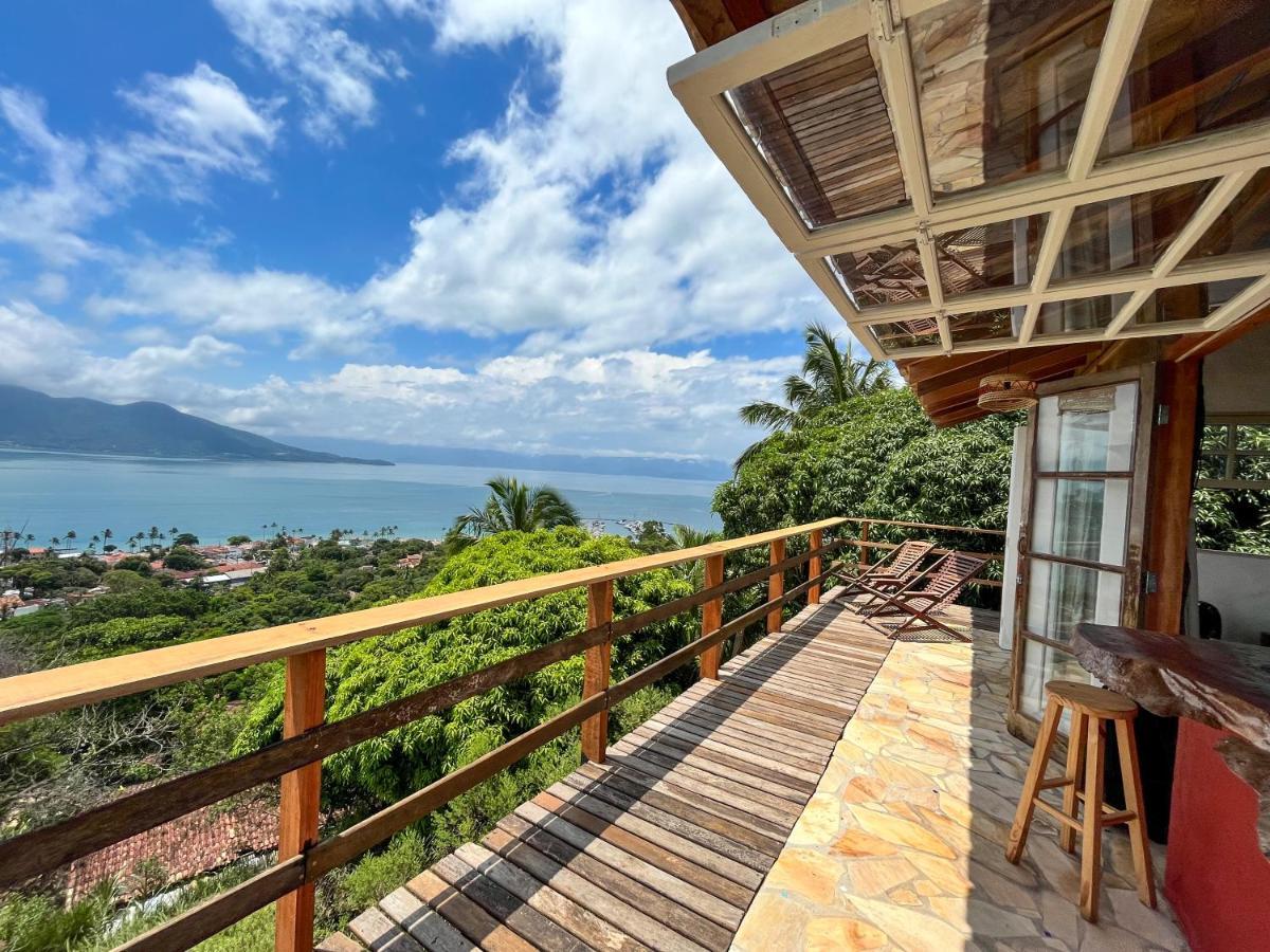 Chale Com Vista Para O Mar Ilhabela Luaran gambar