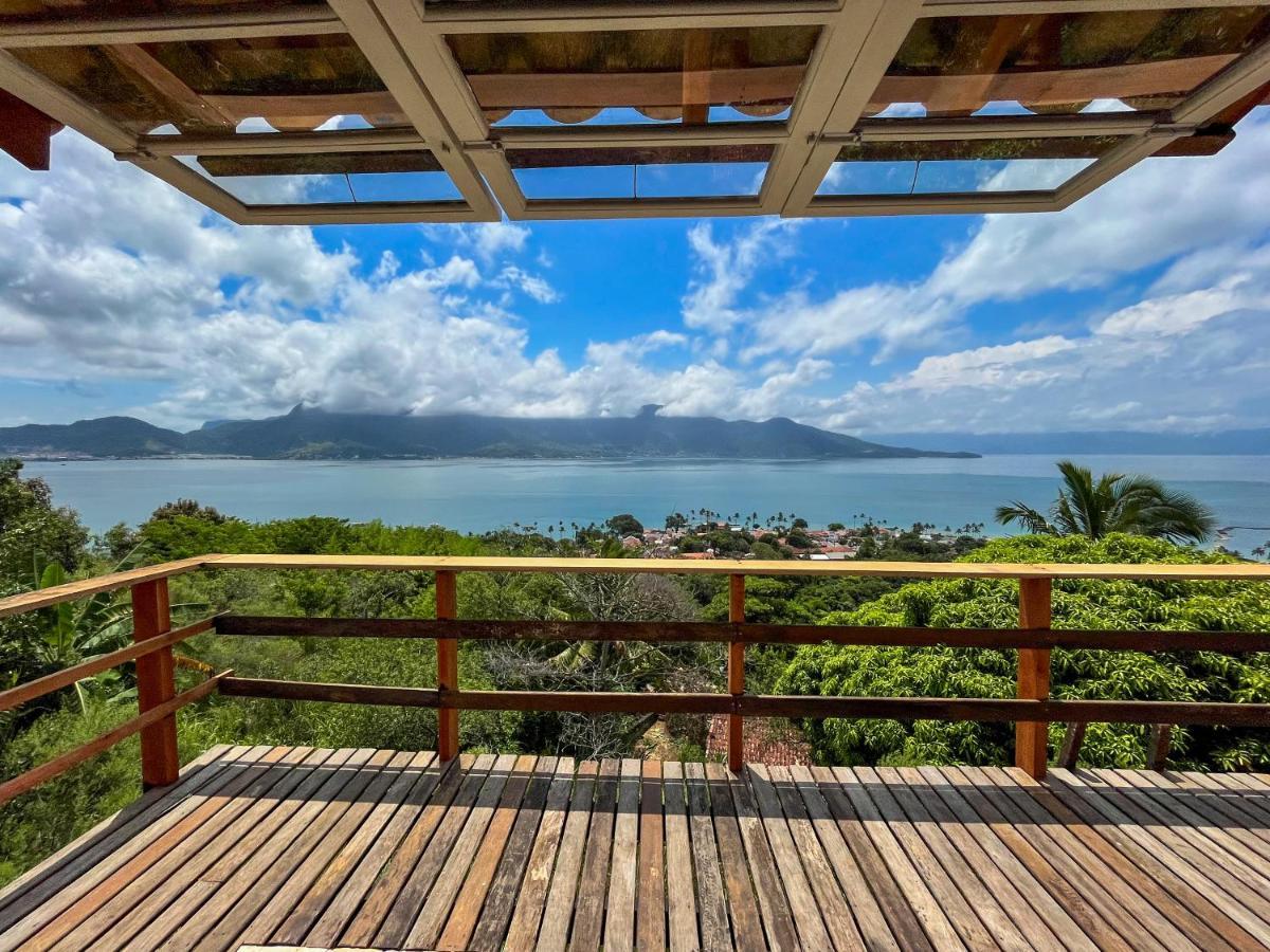 Chale Com Vista Para O Mar Ilhabela Luaran gambar