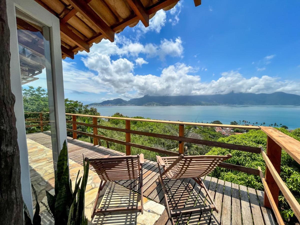 Chale Com Vista Para O Mar Ilhabela Luaran gambar