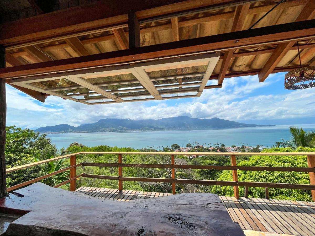 Chale Com Vista Para O Mar Ilhabela Luaran gambar